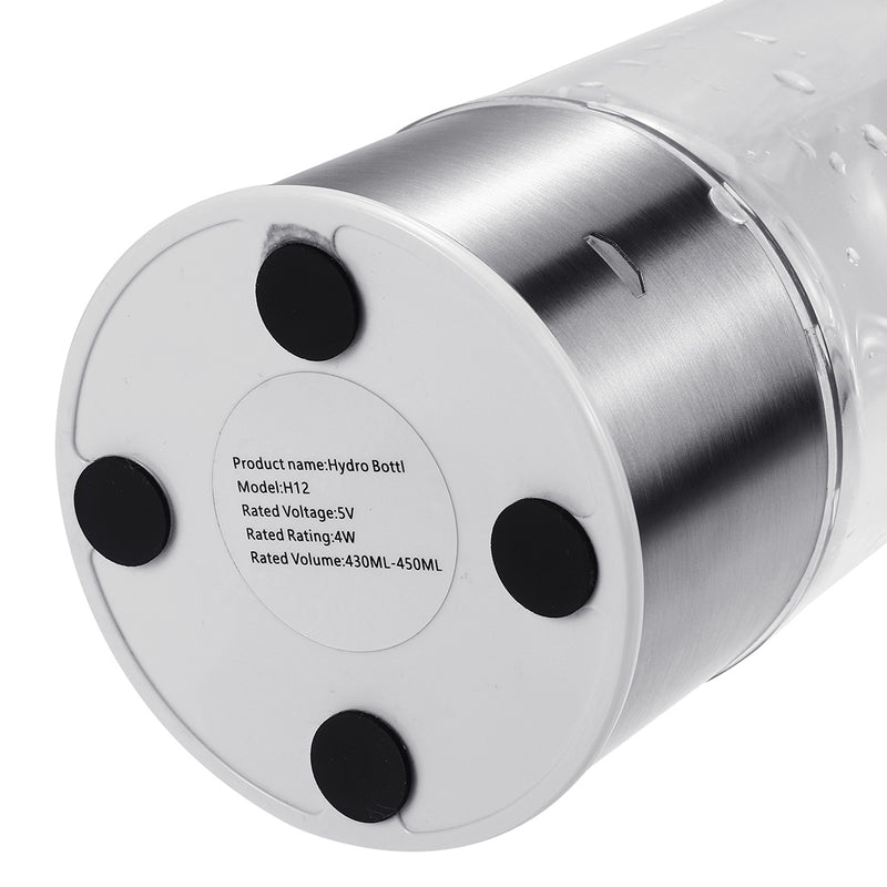 Electric 430Mpa Portable Hydrogen-Rich Water Maker Cup Generator 450ml Water Bottle