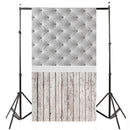 3x5ft Vinyl Tridimensional Wall Wood Floor Photography Backdrop Photo Prop Studio Background