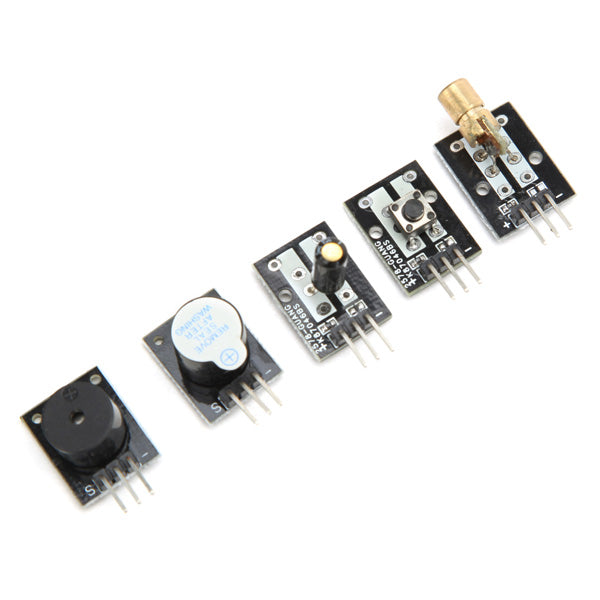 Geekcreit 45 In 1 Sensor Module Board Starter Kits Upgrade Version Geekcreit for Arduino - products that work with official Arduino boards