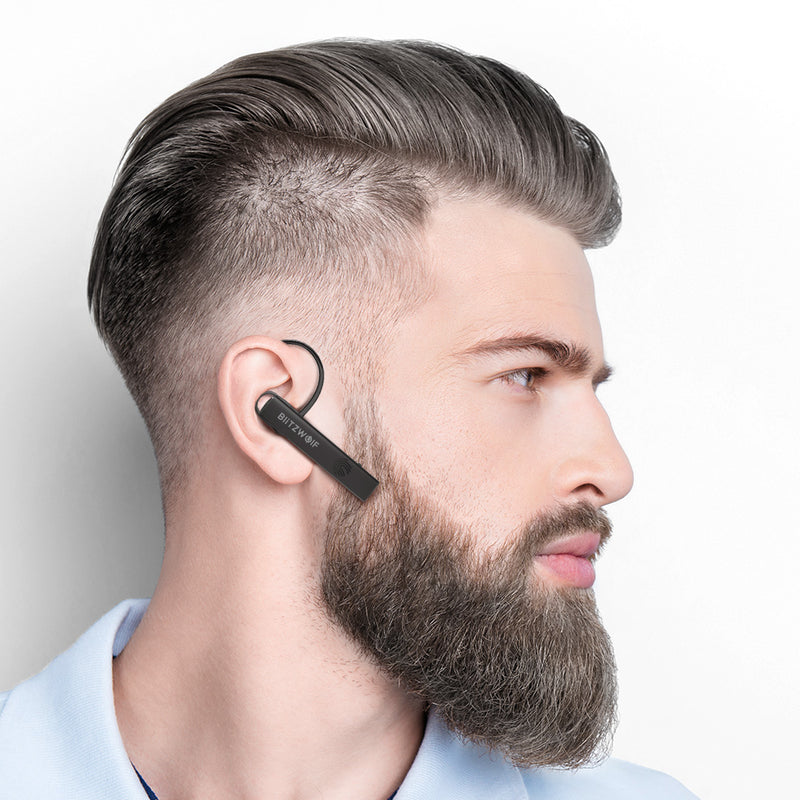 BlitzWolf BW-BH1 Wireless bluetooth Earphone HiFi Mini Light Smart Touch HD Calls Noise Cancelling Single Headphone