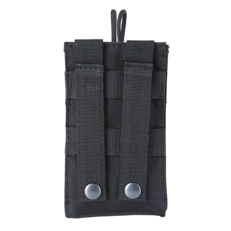 Bakeey Double-layer Sport Storage Pouch Multifunctional Outdoor Military Tactical Backpack Walkie Talkie Bag Hanging Bags Camping Hike Pouch Cell Phone Bag