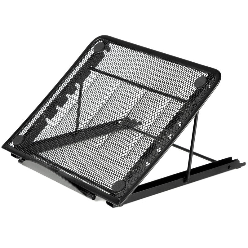 Multifunctional Mesh Ventilated Adjustable Desktop Laptop Stand Radiator Tablet Pad Book Holder