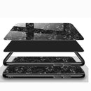 Bakeey Shell Bling Glossy Tempered Glass Soft Edge Protective Case for Xiaomi Redmi Note 7 / Redmi Note 7 PRO