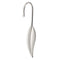 1pcs Delicate Leaf Metal Bookmark For Boooks Silver Paper Book Marks Holder For School Supplies