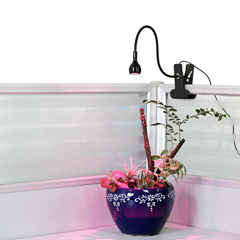 Household LED Grow Light Flexible Clip USB Power Supply Growing Lamp for Indoor Bonsai Planting