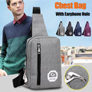 Backpack Crossbody Shoulder Chest Bag for Women & Men, Multipurpose for Travel