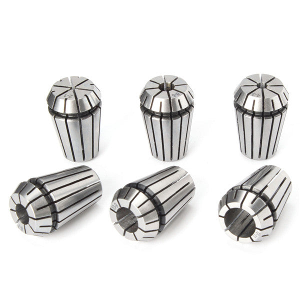 6pcs ER20 Chuck Collet 2mm to 12mm Spring Collet Set For CNC Milling Lathe Tool