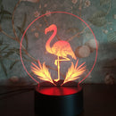 3D Night Light Touch Colorful Flamingo LED Table Lamp Birthday Gift