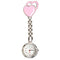 Sweet Heart Pocket Watch Stainless Dial Tunic Fob Pocket Doctor Nurse Watch