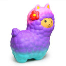 Jumbo Sheep Squishy Cute Alpaca Galaxy Super Slow Rising Scented Fun Animal Toys