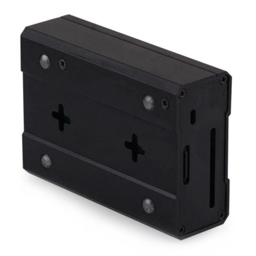 Premium Aluminum Alloy Metal Case Shell Enclosure Box With Anti-slip Drops For Raspberry Pi 2/3