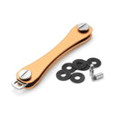 Aluminum EDC Storage Tool Double Open Key Clip DIY Keychain Storage