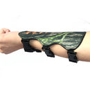 1Pcs Camouflage Archery Arm Guards Bow Protective Arm Sleeve With 3 Adjustable Elastic straps For Hunting Shooting