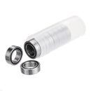 Machifit 10pcs 6700-2RS 10x15x4mm 10x16x5mm Miniature Double Rubber Seal Deep Groove Ball Bearing