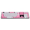 113 Keys OEM Profile Thermal Sublimation PBT Keycaps Cherry Blossom Keycap Set for Mechanical Keyboard