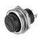 5Pcs 3A 125V Momentary Push Button Switch OFF-ON Horn Black Plastic