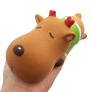 GiggleBread Christmas Deer Squishy 15*6.5*6CM Licensed Slow Rising With Packaging