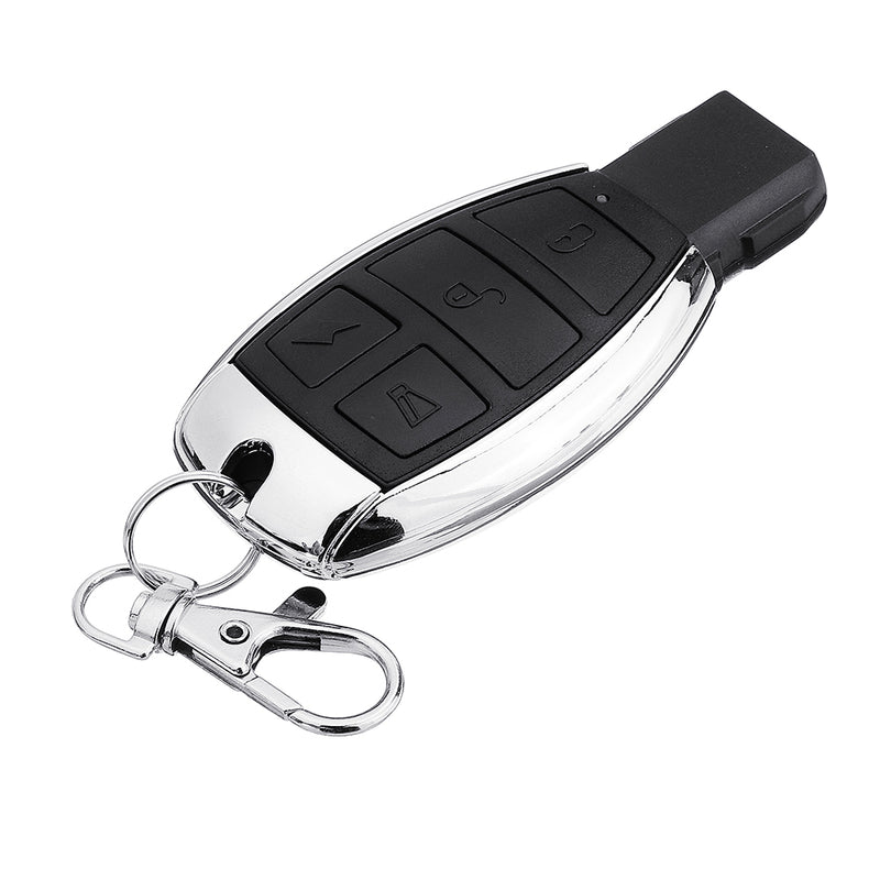 Metal 4 Button Remote Control Learning Code EV1527 Chip Transmitter