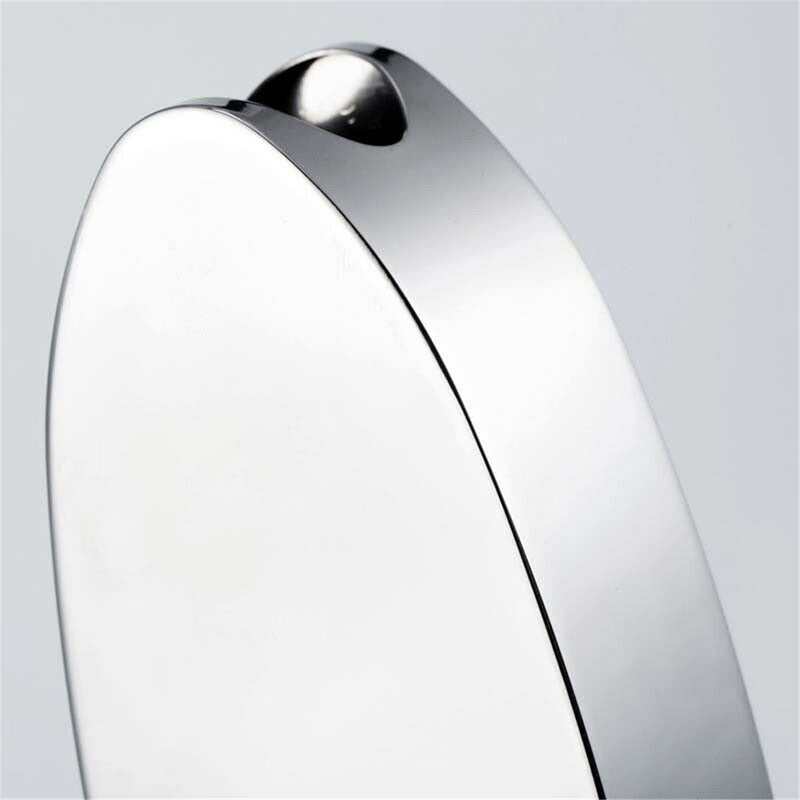 Stainless Steel Oval Flower Vase Office Decor Kitchen Home Table Ornament Gift