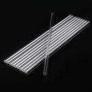 10Pcs 300x7x1mm Length 300mm OD 7mm 1mm Thick Wall Borosilicate Glass Blowing Tube Lab Factory School Home Tubes