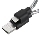 Metal USB Cable USB to Type C Tablet Cable 25CM