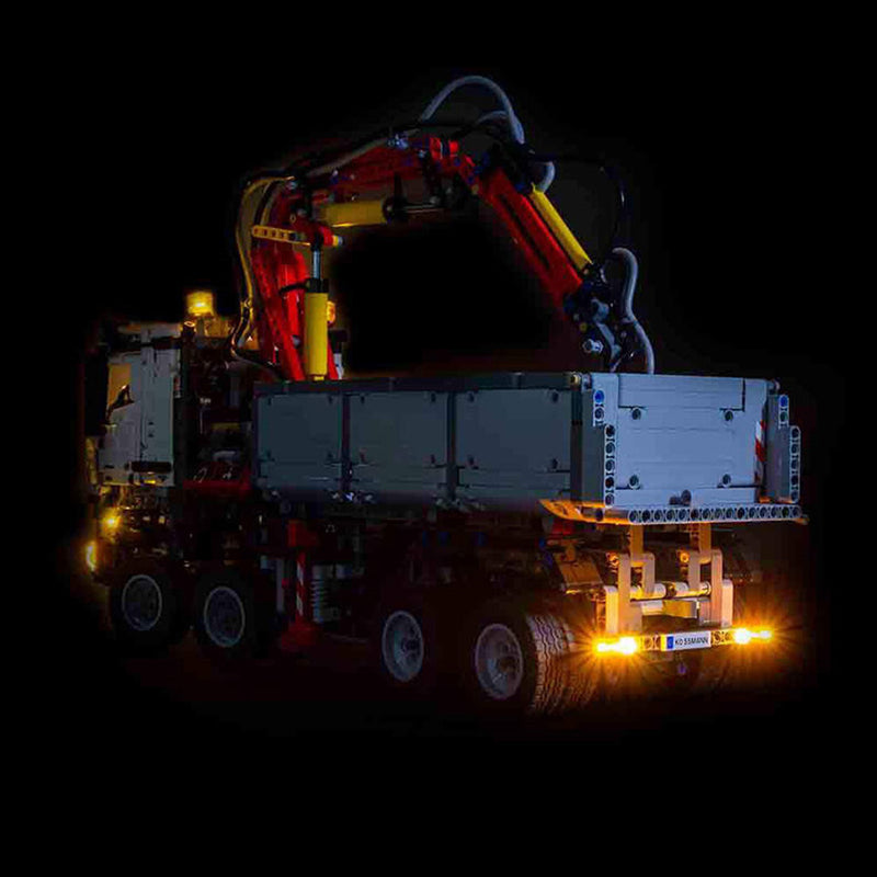 LED Light Lighting Kit ONLY For LEGO 42043 Technic For Mercedes-Benz Arocs 3245
