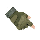 ESDY  Men Half Finger Army Military Tactical Lifting Soft Gloves Outdoor Sports Gym