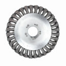 6/8 inch Steel Trimmer Head Garden Weed Steel Wire Brush Break-proof Rounded Edge Weed Trimmer Head