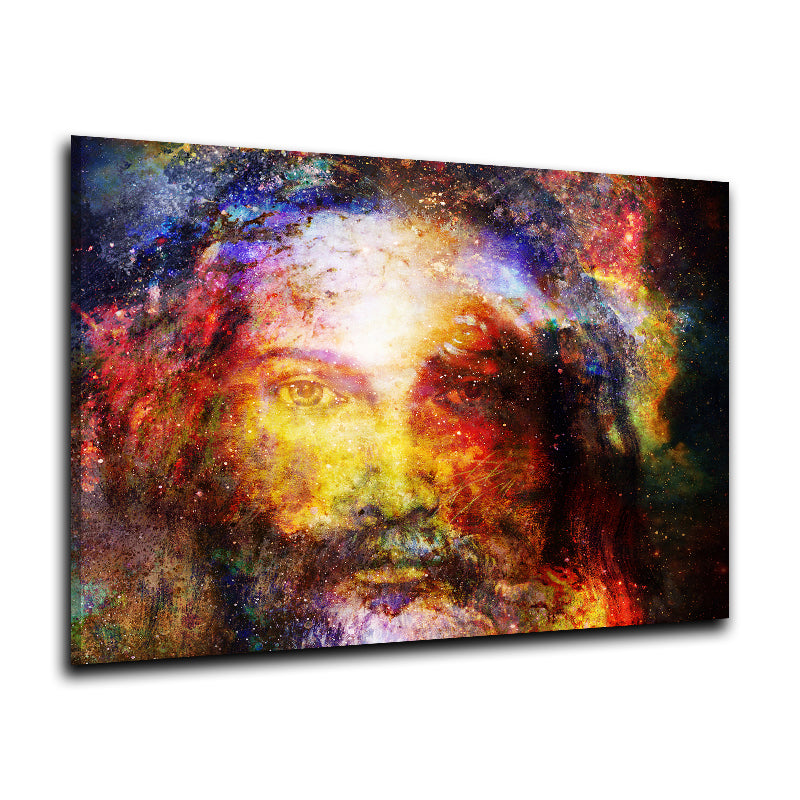 Miico Hand Painted Oil Paintings Jesus Portrait Wall Art For Home Decoration