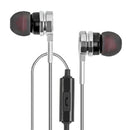 FONGE C05 3.5mm Plug In-ear Wired Control Heavy Bass Earphone With Mic