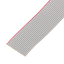 5M 1.27mm Pitch 16 Pin 16P Grey Gray Flat Ribbon Data Cable Wire Connector AWG28 300V