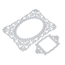 Flower Border Metal DIY Cutting Dies Scrapbook Album Paper Card Embossing Craft