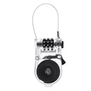 Retractable Steel Wire Cable Lock 3 Digit Combination Bicycle Laptop Luggage Security 116cm