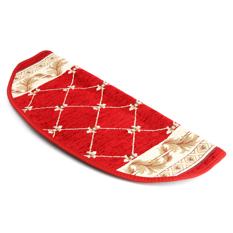 European Style Pastoral Carpet Stair Tread Anti Skid Step Rugs Stair Mats