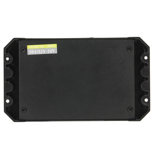 LCD 10/15/20/25/30A 12V/24V PWM Solar Panel Regulator Charge Controller