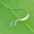 10 Pairs/ Pack Silver Tone Ear Wire Ball Dot French Hook Dangle Earring DIY Jewelry Making Findings Crafts
