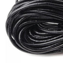 Leather Cord Round String Lace Thong Necklace Jewellery Making 10 Yard 2mm