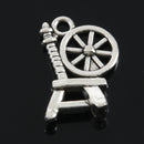 40 Pcs Spinning Wheel Charm Pendants 18x12mm(3/4"x1/2") V5V4