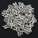 40 Pcs Spinning Wheel Charm Pendants 18x12mm(3/4"x1/2") V5V4