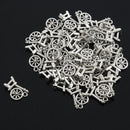 40 Pcs Spinning Wheel Charm Pendants 18x12mm(3/4"x1/2") V5V4