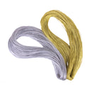 Multifunctional Golden String Metallic Jewelry Cord Card Braid 100 Yards
