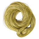 Multifunctional Golden String Metallic Jewelry Cord Card Braid 100 Yards