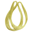 Multifunctional Golden String Metallic Jewelry Cord Card Braid 100 Yards