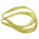 Multifunctional Golden String Metallic Jewelry Cord Card Braid 100 Yards