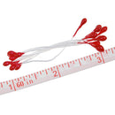 170pcs Pearl Double Tip Floral Stamens - Red