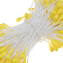 170pcs Pearl Double Tip Floral Stamens - Yellow