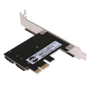 SSU SATA3 - T2 PCI -E To Sata 3.0 Expansion Card 6Gbps With Two SATA Interfaces For Desktop Computer