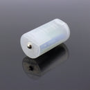 AA to D Size Battery Adapter White Case