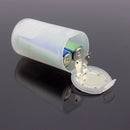 AA to D Size Battery Adapter White Case