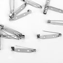 Brooch Back Safety Bar Pins For Brooch Pin Badge 32mm Pack Of 50PCS